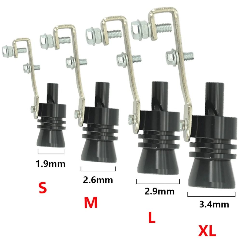 Car Accessories Xl - 車両修理用ターボサウンドホイッスル,エキゾーストパイプ,サウンドシミュレーター,ユニバーサルサイレンサーデバイス,カーアクセサリー,s,m,l,xl,1個