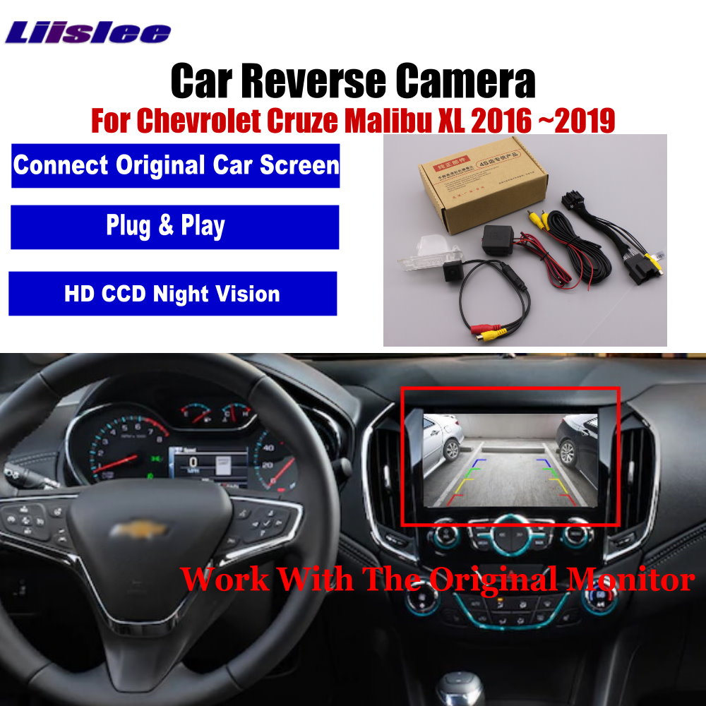 Car Accessories Xl - シボレー クルーズ マリブXL 2016-2019対応 純正カーディスプレイ連動バックカメラ バックアップカメラ