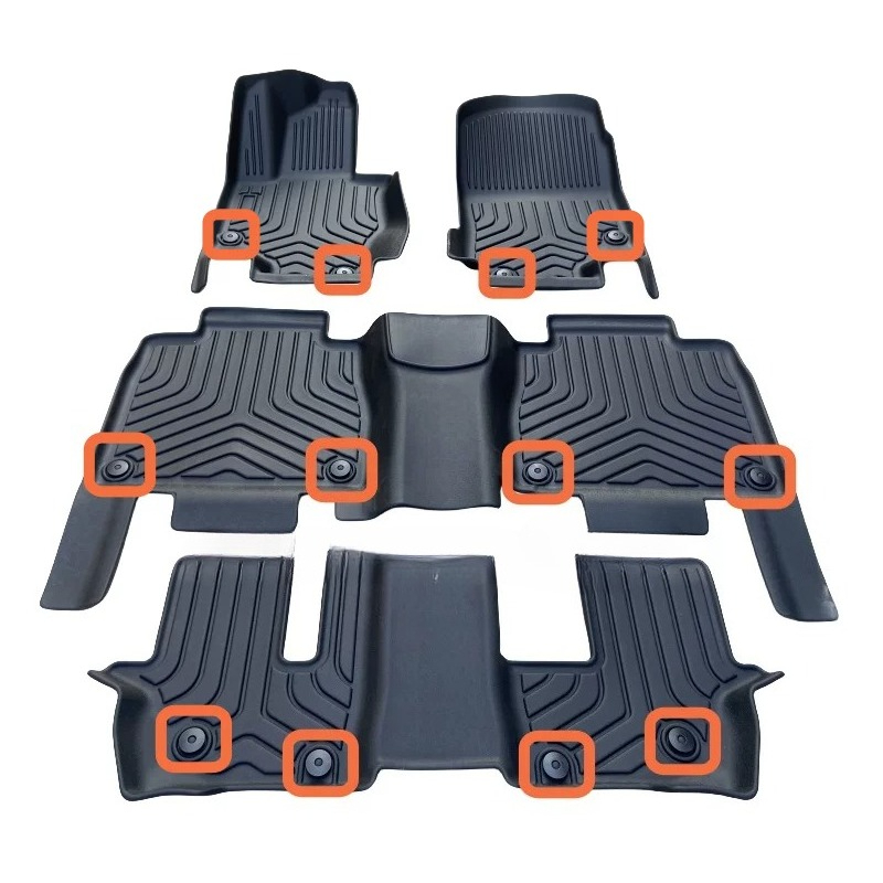 Car Floor Mat Rubber - カスタム車のフロアマットメルセデスベンツ GL GLS クラス 320 350