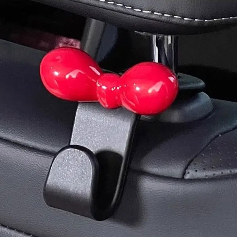 ミニマリストなボウ型車用後部座席吊り下げフック、実用的な収納 - Car Accessories For Road Trip のレビューと価格
