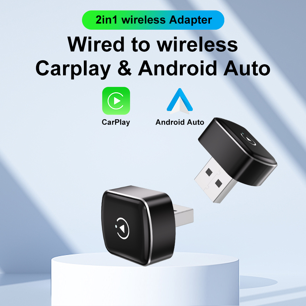 CarPlay 2in1 ワイヤレスCarPlay Andr - Car Accessories Usa のレビューと価格