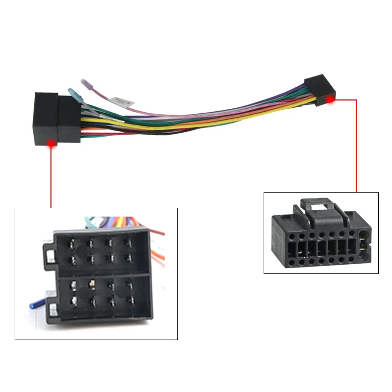 アルパイン用プラグケーブル,ISO標準コネクタ,カーステレオ - Car Accessories Usa のレビューと価格