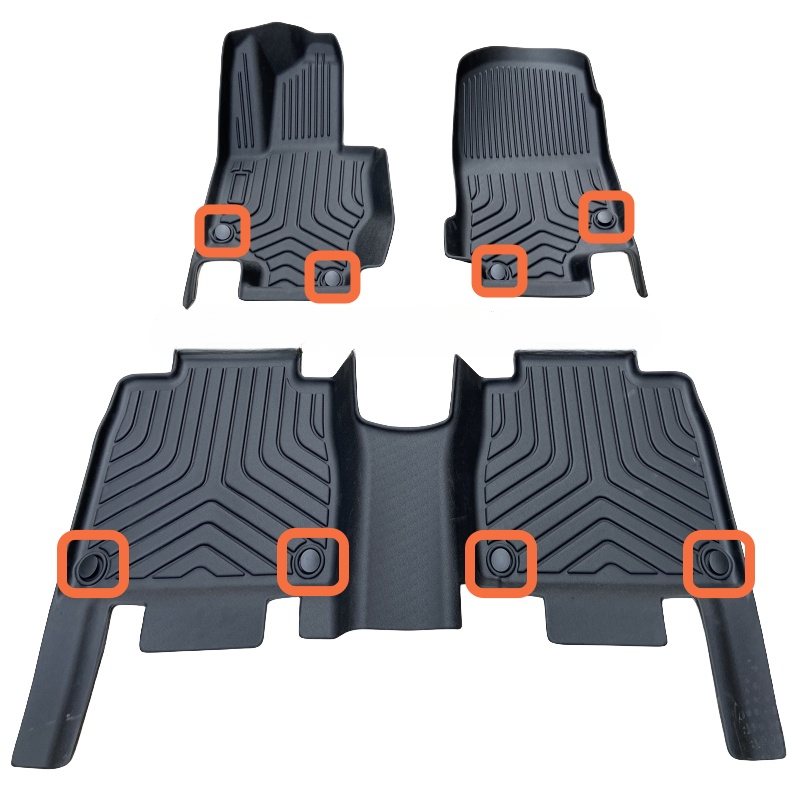カスタム車のフロアマットメルセデスベンツ GL GLS クラ - Car Floor Mat Rubber のレビューと価格