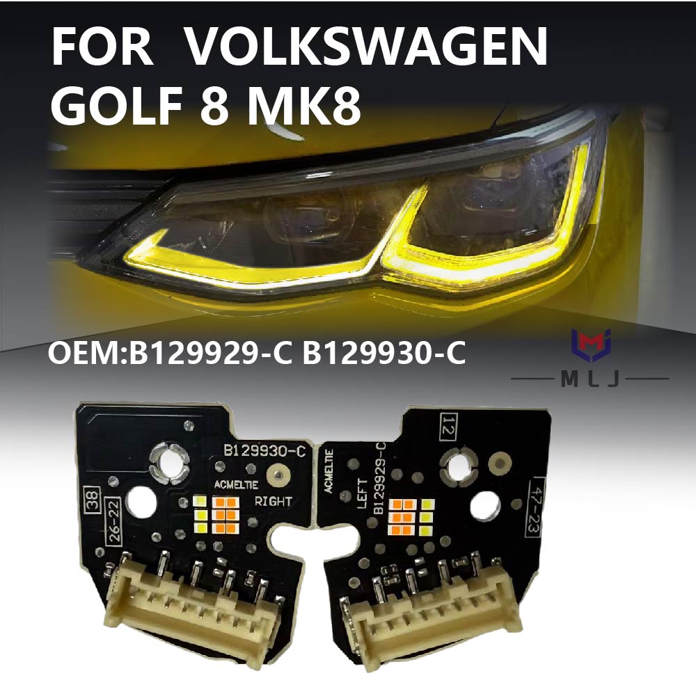 フォルクスワーゲンゴルフ 8 MK8 B129929-C B - Car Accessories For Road Trip のレビューと価格