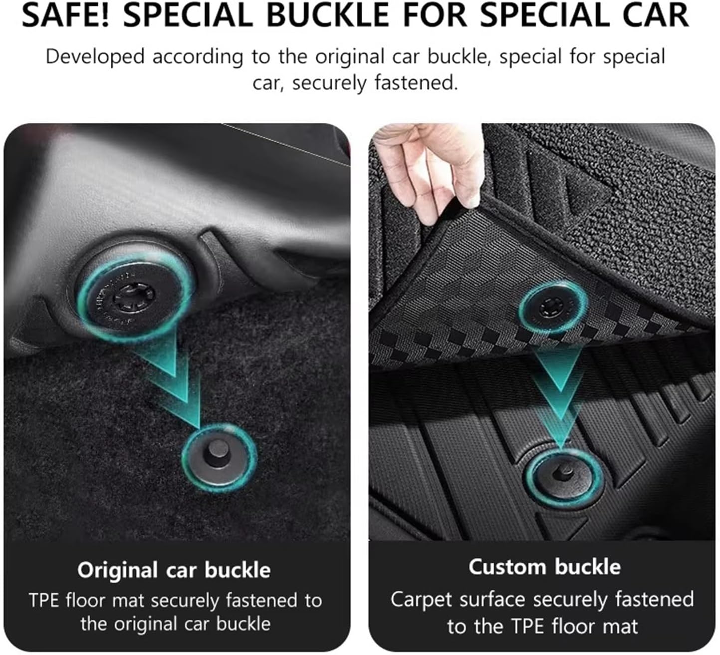 TPEフルカバーカーフロアマット カスタムフィット BYD  - Car Floor Mat Rubber のレビューと価格